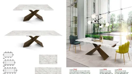 Tavolo art. 2061 allungabile