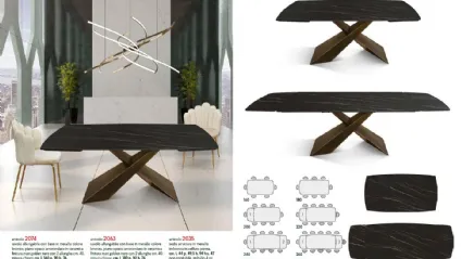 Tavolo art.2074 allungabile